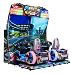 Street Phantom DX, αγωνιστικό arcade δύο θέσεων με τέσσερις οθόνες 65 ιντσών