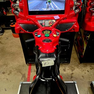 Fast and Furious Super Bikes — μετωπική όψη με την οθόνη