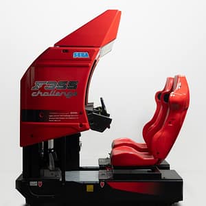 Ferrari F355 Challenge — πλάγια όψη με το κάθισμα Ferrari