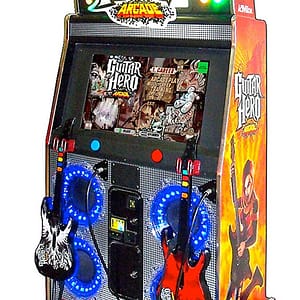 Guitar Hero Arcade — η καμπίνα με τις δύο κιθάρες