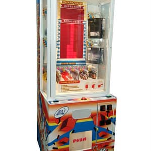 Stacker της LAI Games — ολόκληρο το μηχάνημα με την οθόνη των μπλοκ