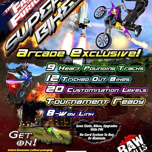 Fast and Furious Super Bikes - επίσημο φυλλάδιο Raw Thrills