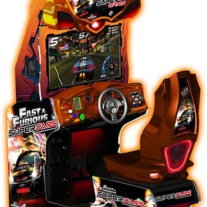 Fast & Furious Super Cars - καμπίνα οδήγησης με κάθισμα, κάθετη όψη