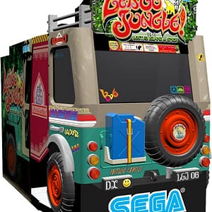 Lets Go Jungle Deluxe - κλειστή καμπίνα τζιπ ζούγκλας της Sega