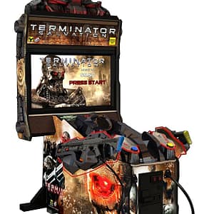 Terminator Salvation Deluxe - καμπίνα shooting με mounted όπλα