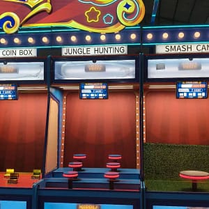 Super Carnival 2 — οι θέσεις Lucky Coin Box, Jungle Hunting και Smash Cans