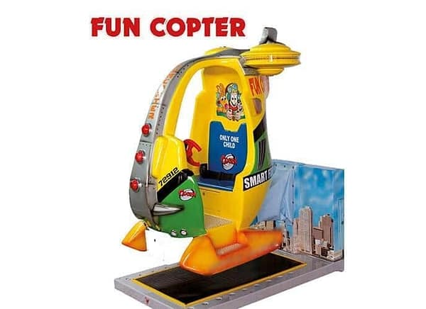 Fun Copter — κουνιστό ελικόπτερο Cogan με φωτιζόμενη βάση