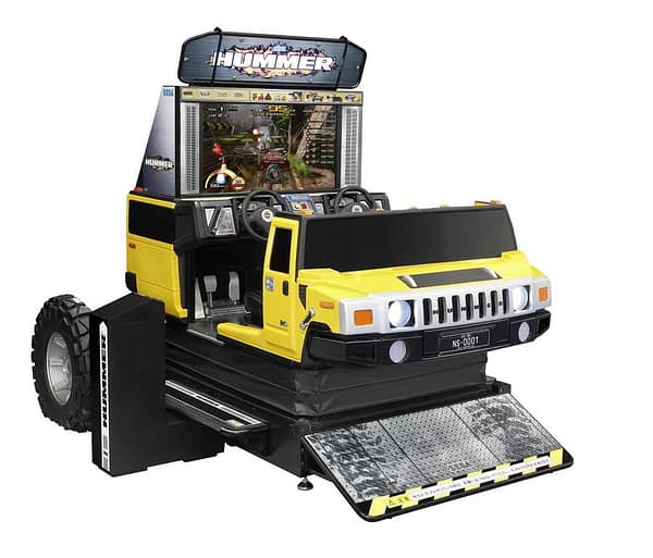 Sega Hummer Super Motion Deluxe - κίτρινη κινούμενη καμπίνα Hummer