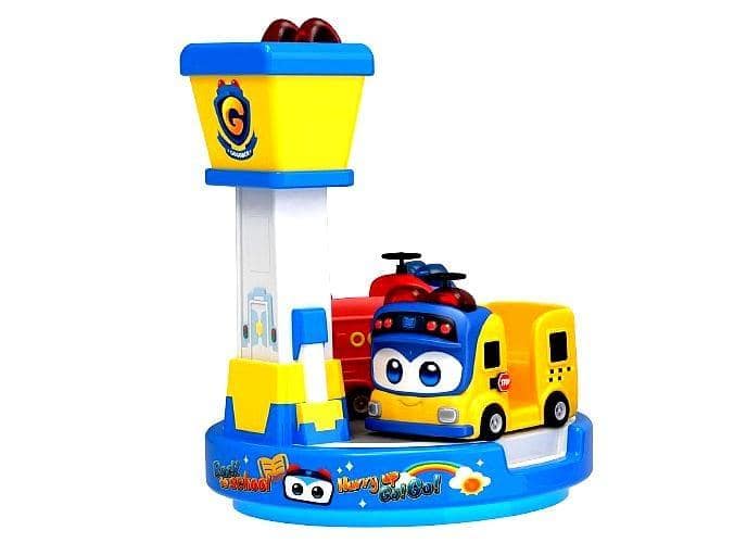 Κουνιστό καρουζέλ για είσοδο super market — Gogobus Carousel